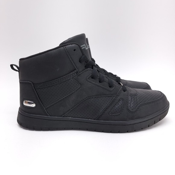 Fubu Sneakers Men's 8.5 Black High Top Shoes Athletic Casual - Picture 5 of 9